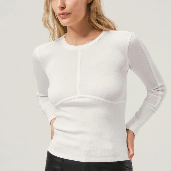 NEW ALP N ROCK DELANEY CREWNECK TOP Size:L in Off White - Picture 1 of 7